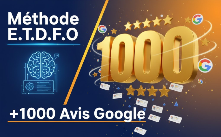 Méthode E.T.D.F.O : +1000 Avis Google !