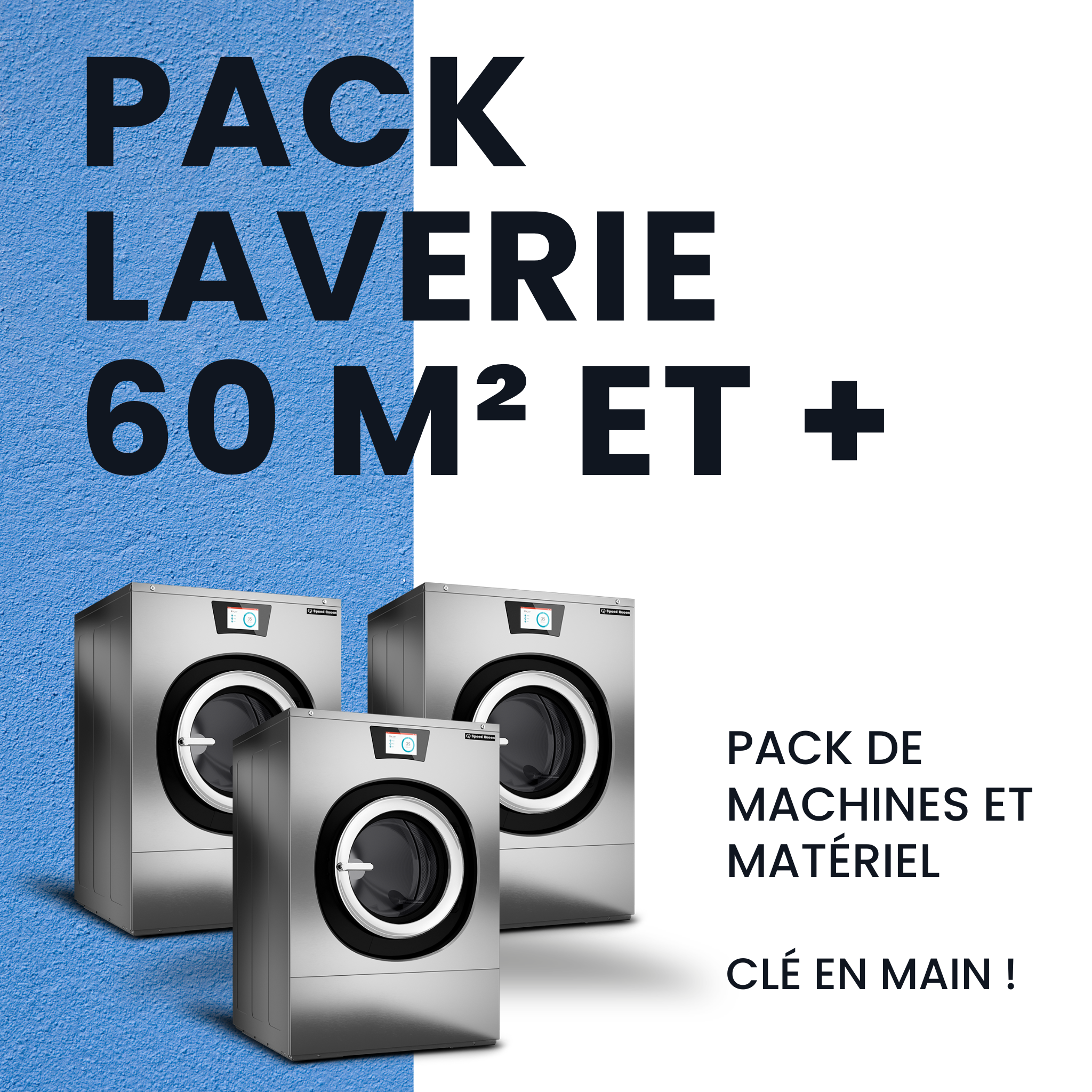 Pack Laverie 60 m² et plus