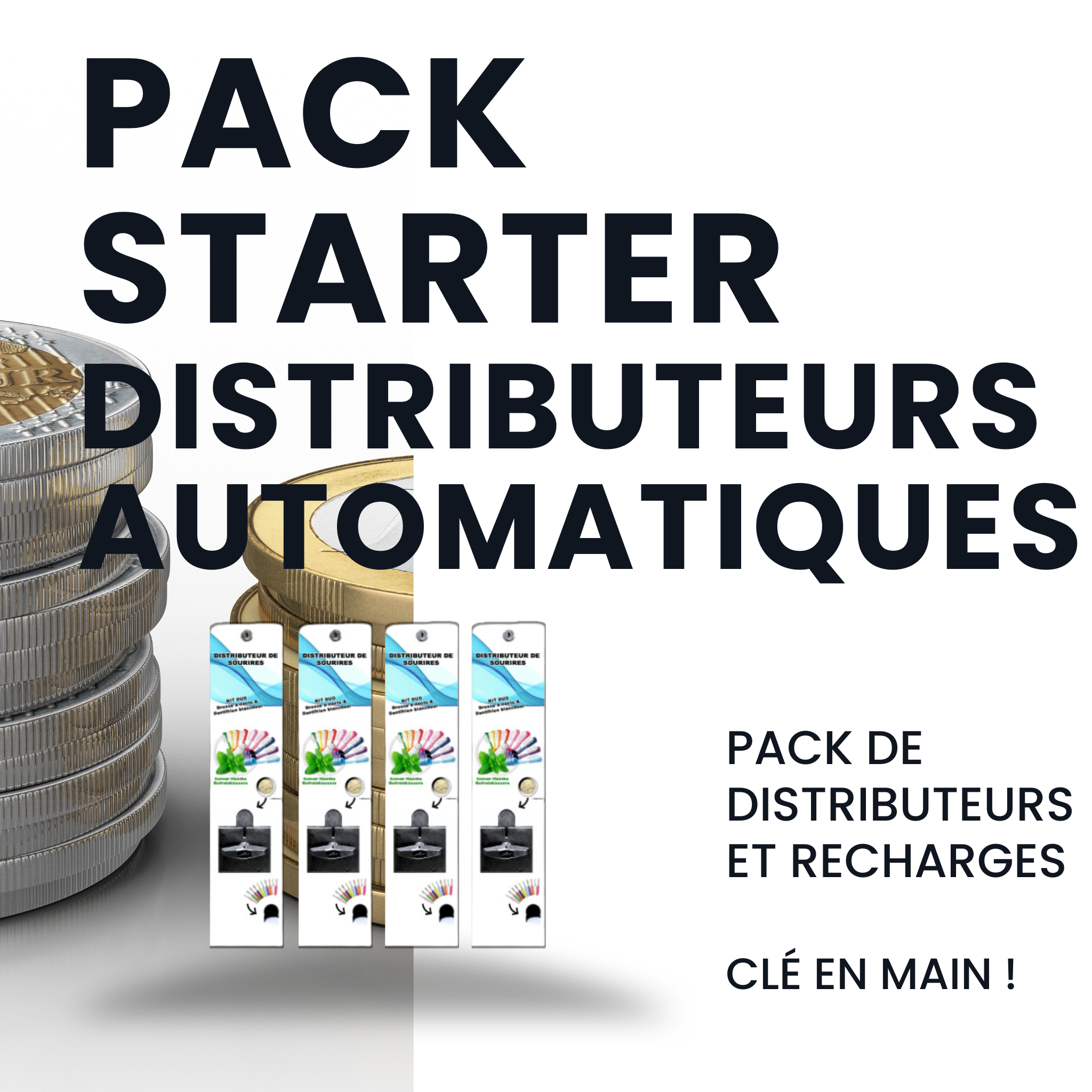 Pack Starter Distributeurs brosses à dents