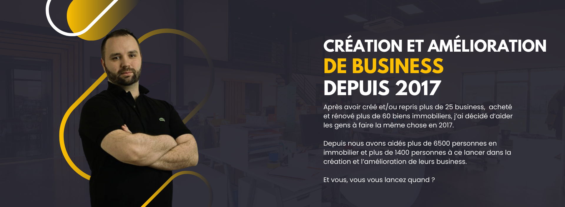 Quentin Doulcier, entrepreneur, repreneur et investisseur