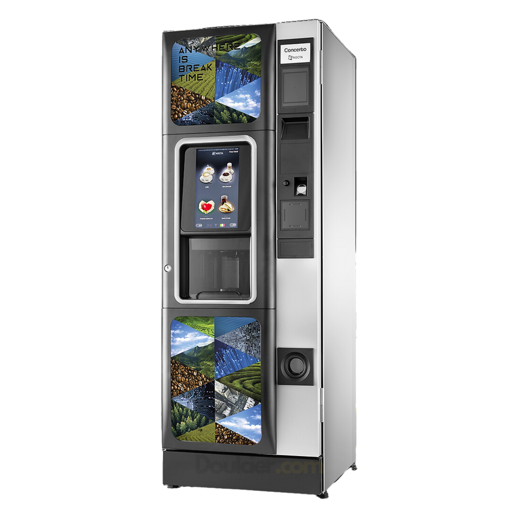 Distributeur automatique de café classique Tactile